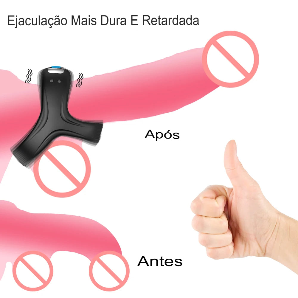 Vibrador Zukasy Para Retardar ejaculação