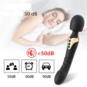 Vibrador Wand com 10 Modos de Estimulador