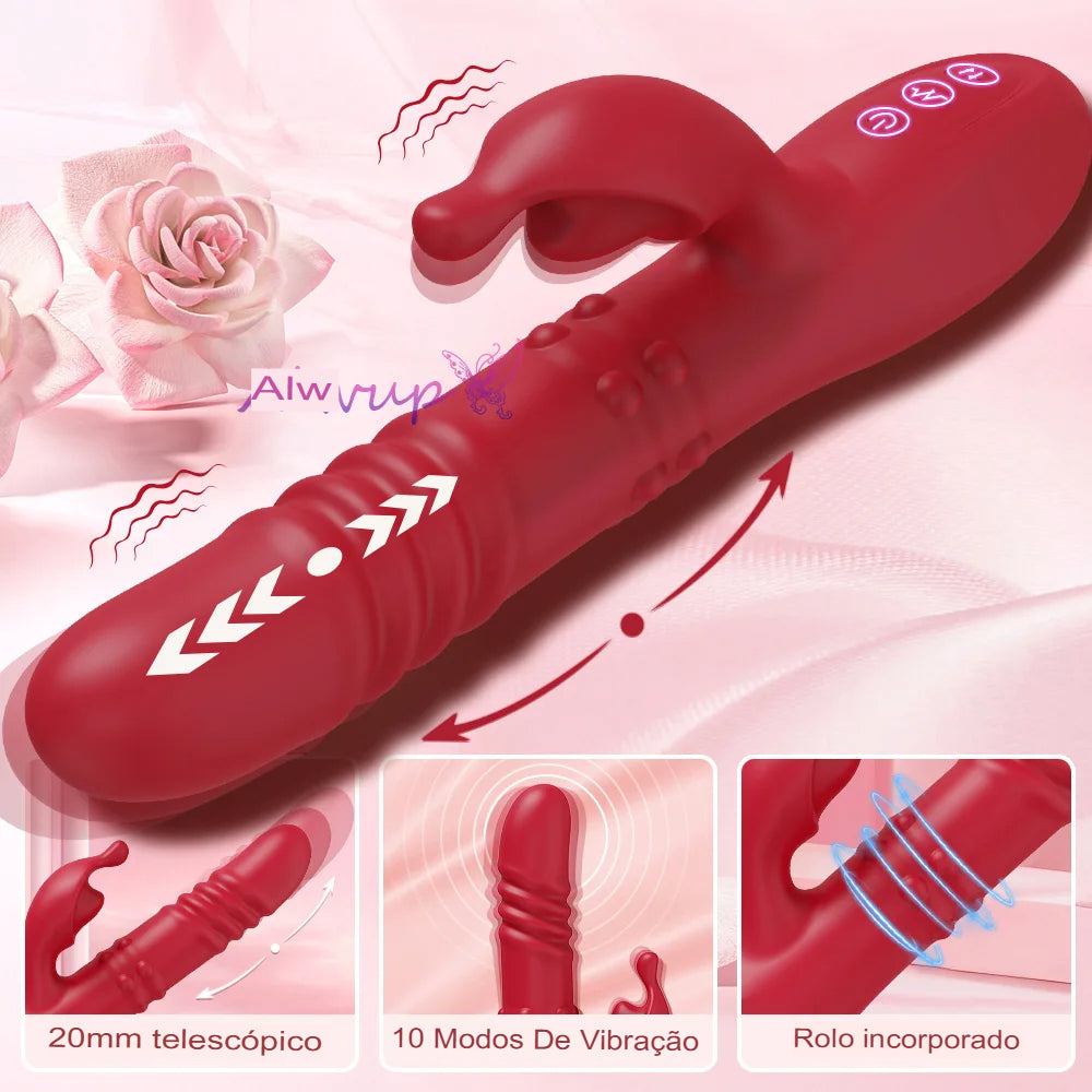 Vibrador Alurip com 10 Modos