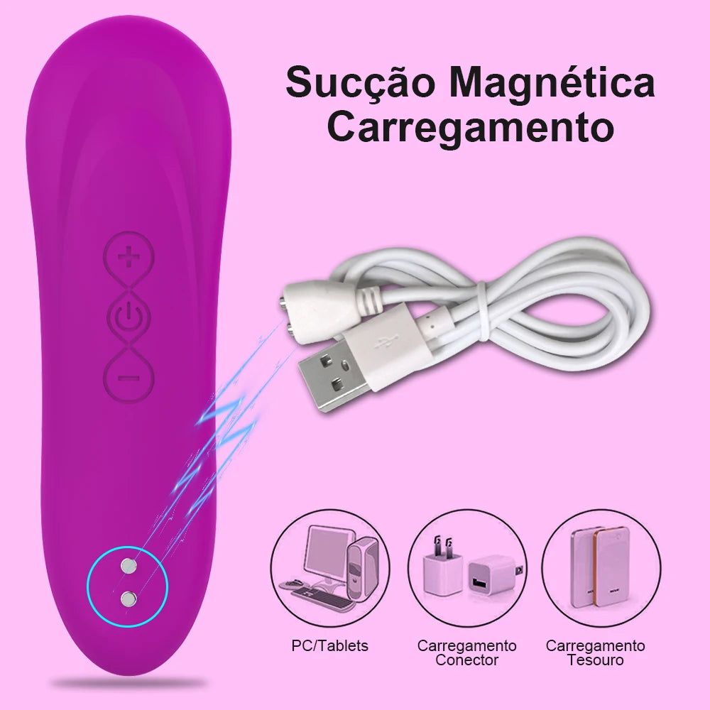 Vibrador Sucker com 10 Modos