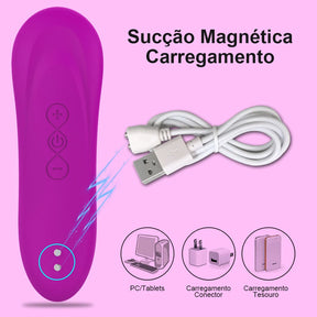 Vibrador Sucker com 10 Modos