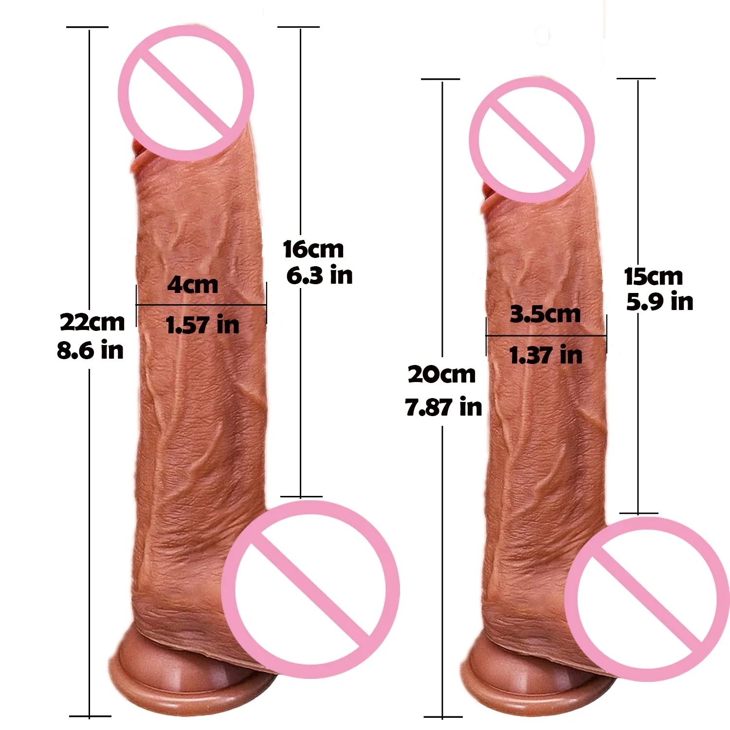 Vibrador Realista com Controle Remoto