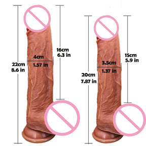 Vibrador Realista com Controle Remoto