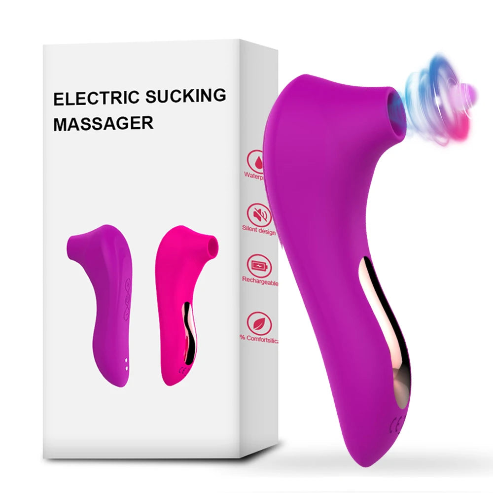 Vibrador Sucker com 10 Modos