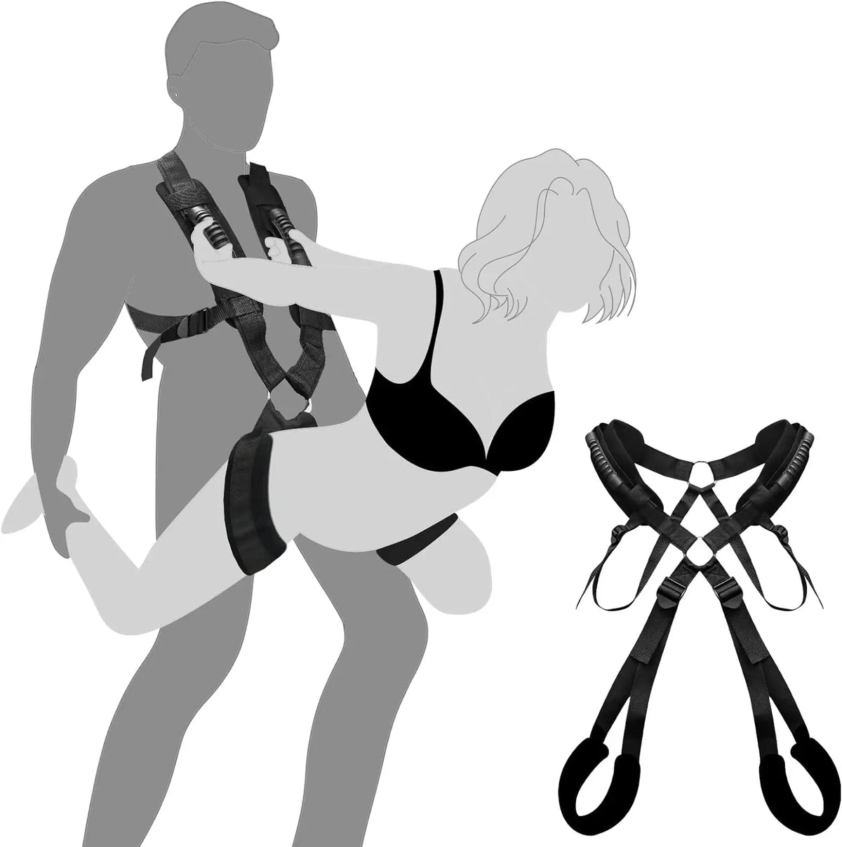 Kit Fetiche Bondage Casal BDSM