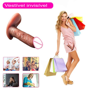 Vibrador G-spot Invisível com Controle Remoto