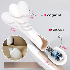 Vibrador Wand com 10 Modos de Estimulador