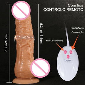 Vibrador ToysVibr Realista com Controle Remoto