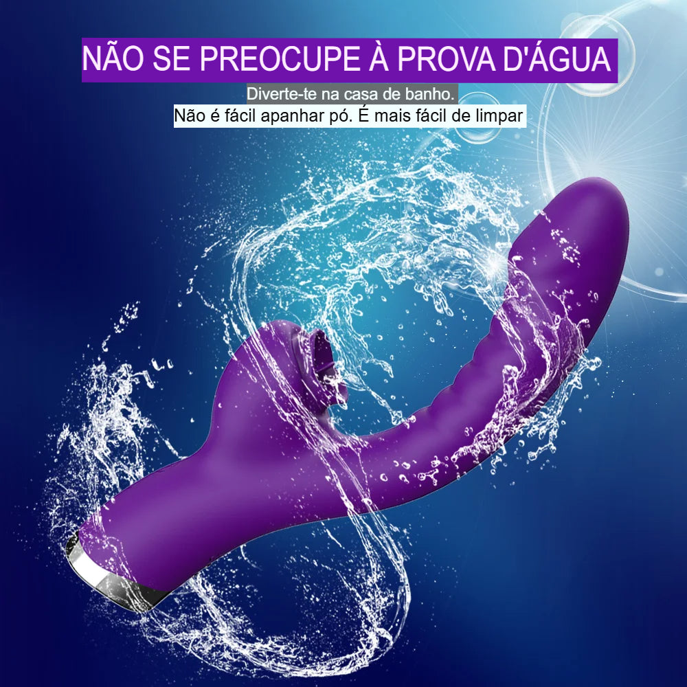 Vibrador Powerful 2 em 1